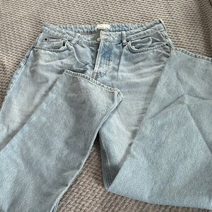 H&M Denim Blue Boyfriend Jeans